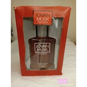 Jovan Musk by Coty For Men 8 FL Oz / 236 ML Aftershave Cologne Splash ,VINTAGE